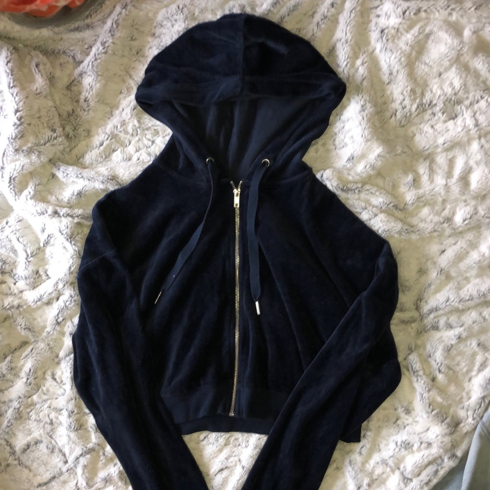 H&M cropped hoodie jacket
